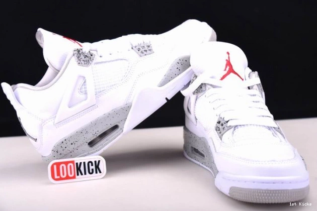 1st Kicks 4 Jordan (2021) Oreo White CT8527-100 Retro 0801